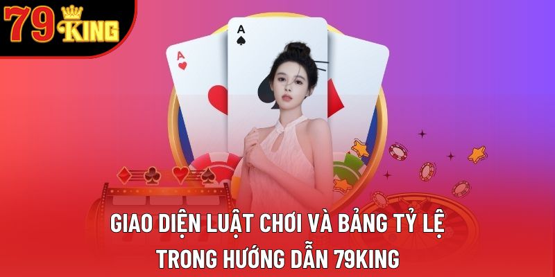 Giao diện luật chơi và bảng tỷ lệ trong Hướng dẫn 79king Giao diện luật chơi và bảng tỷ lệ trong Hướng dẫn 79king